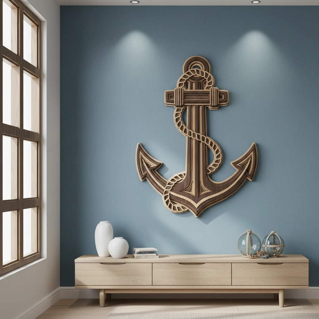 The Anchor wall art