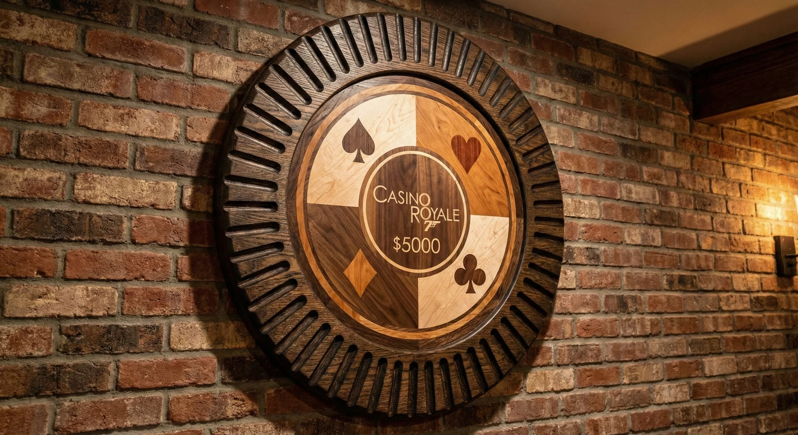 The Poker Chip wall art