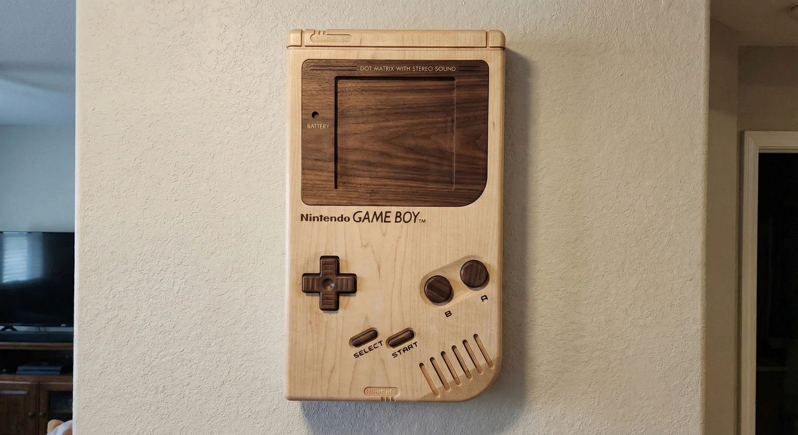 The Retro Handheld wall art