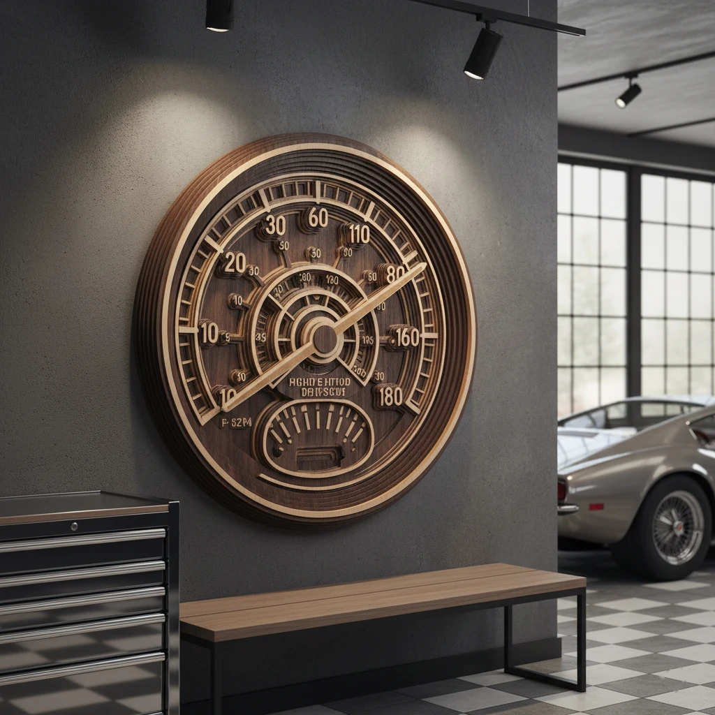 The Vintage Gauge wall art