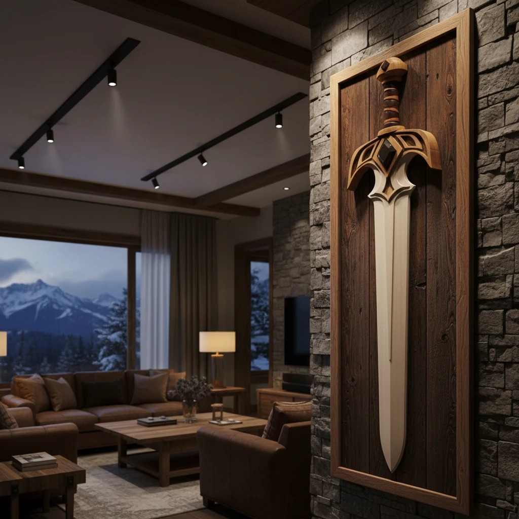 The Fantasy Sword wall art