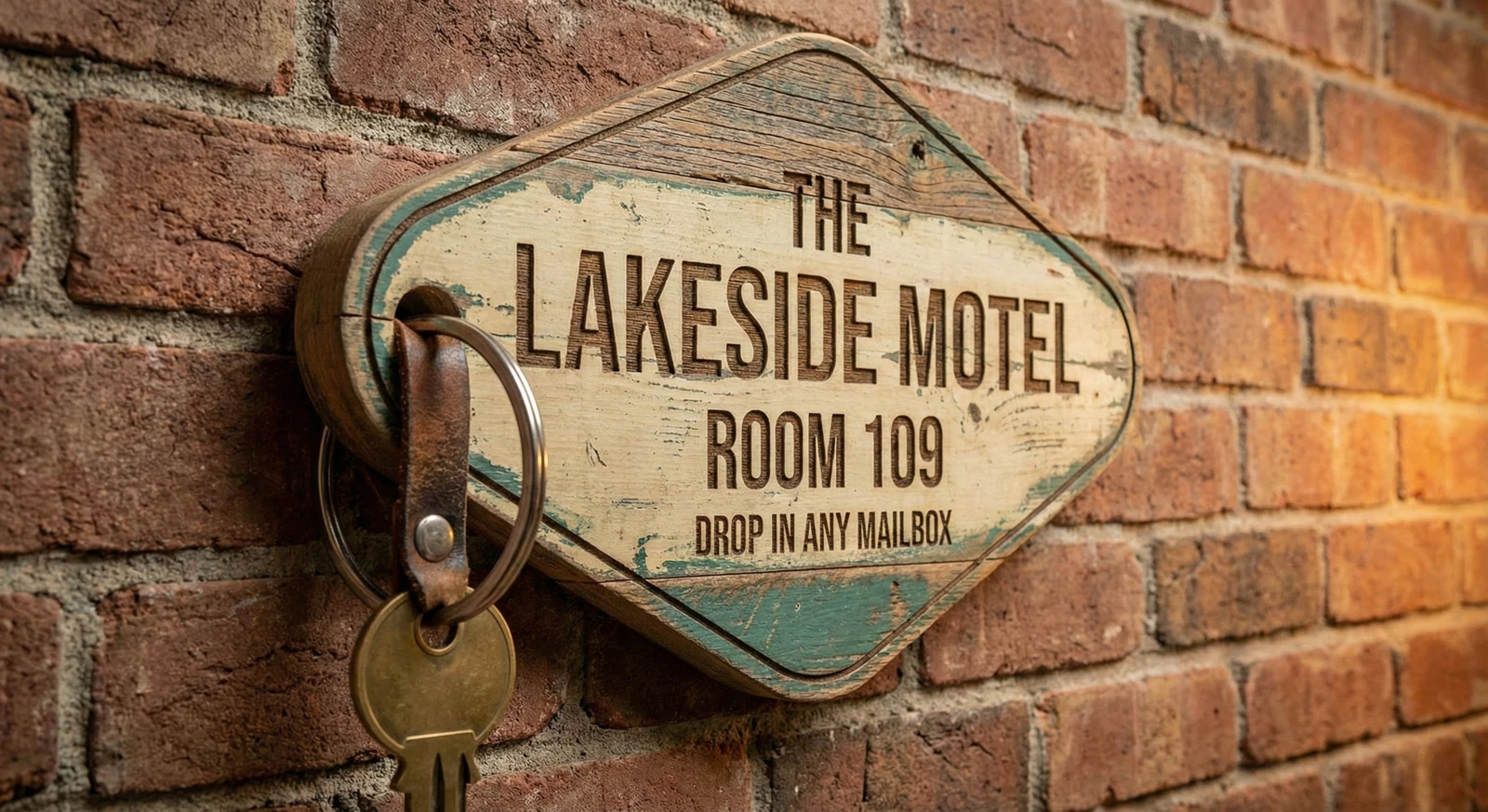 The Motel Key wall art