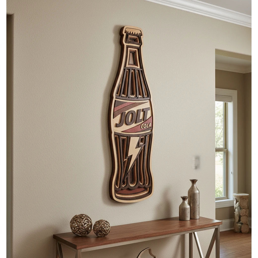 The Cola Bottle wall art