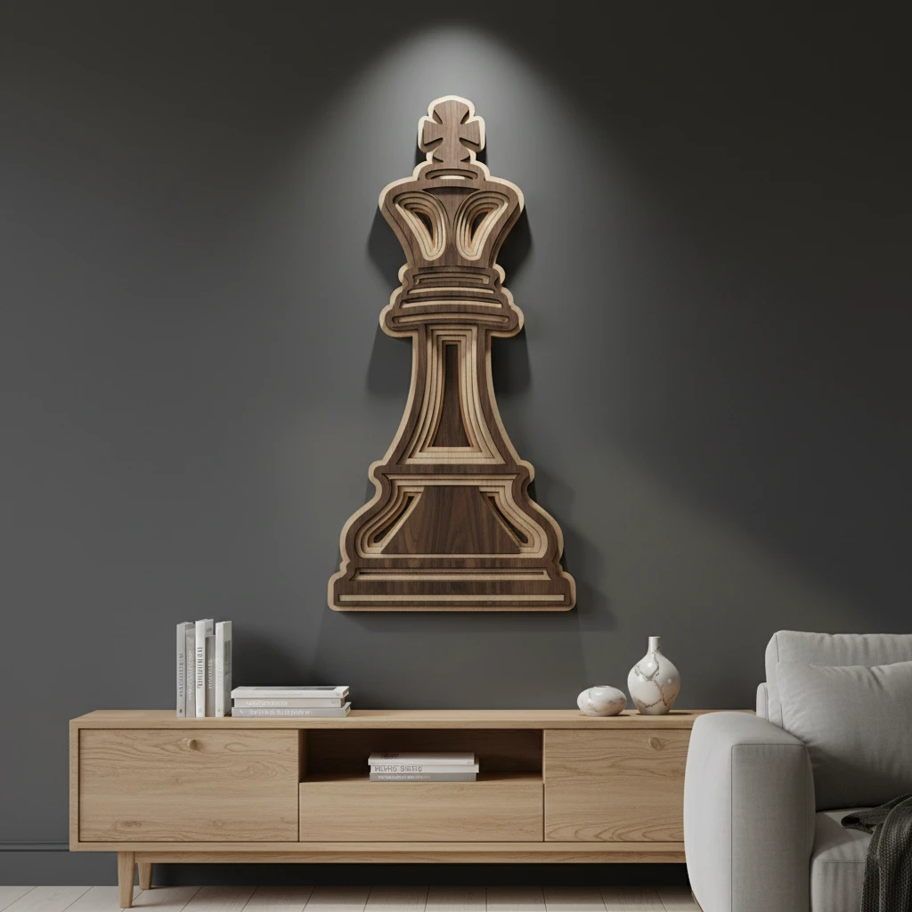 The King wall art