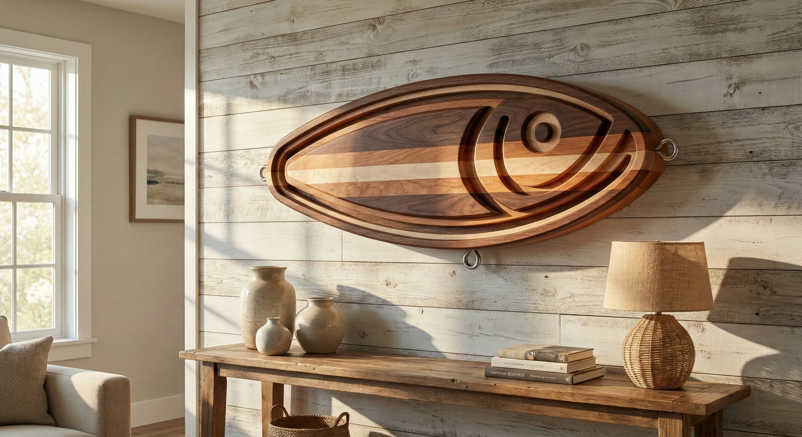The Fishing Lure wall art