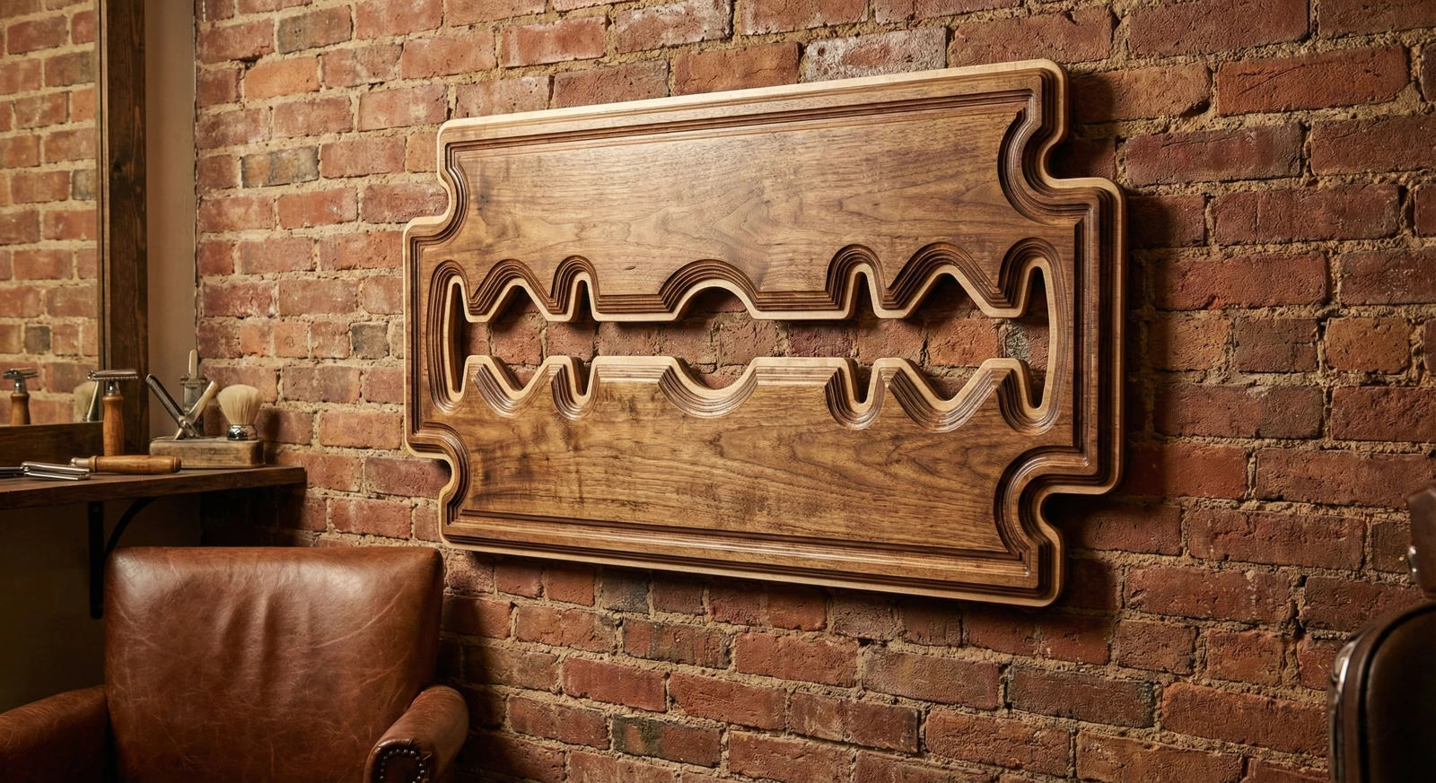 The Razor Blade wall art