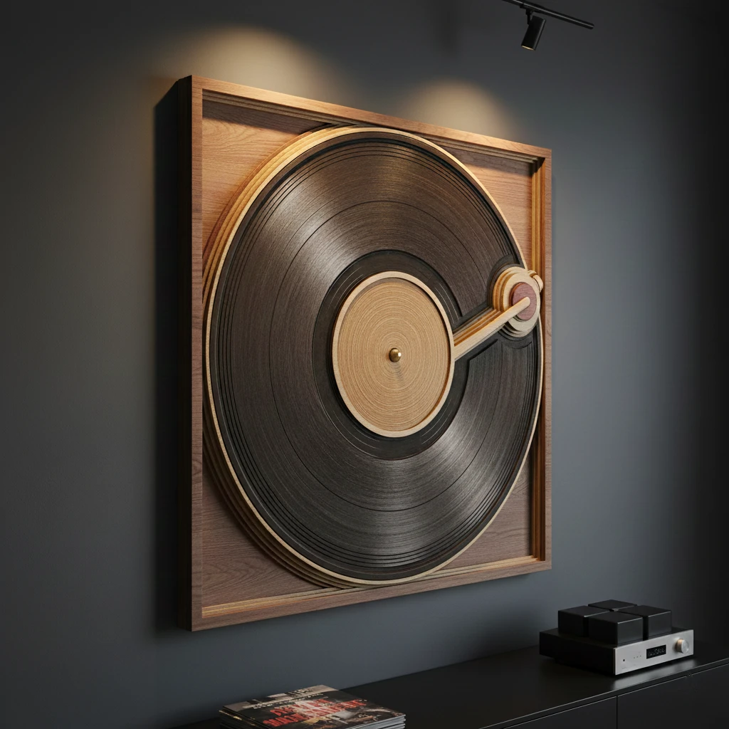 The Framed Record wall art