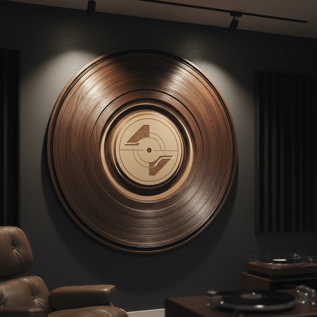 The Vinyl Record wall art