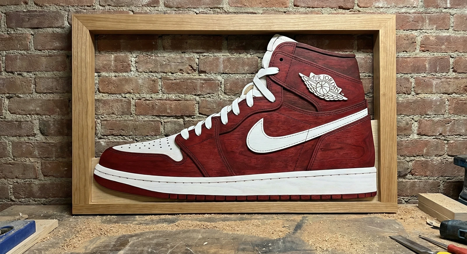 The High Top wall art