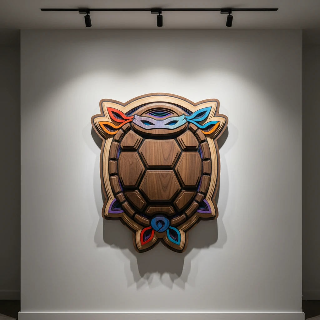 The Turtle Shell decorative wall art