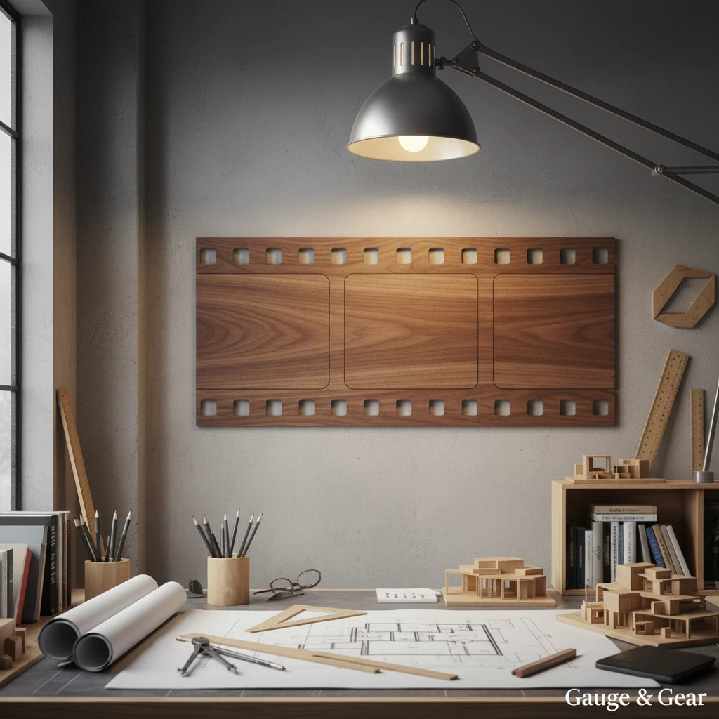 The Film Strip wall art