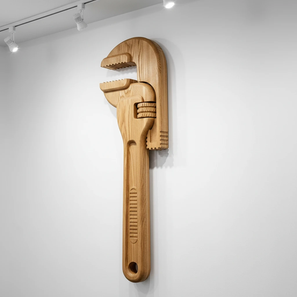 The Pipe Wrench wall art