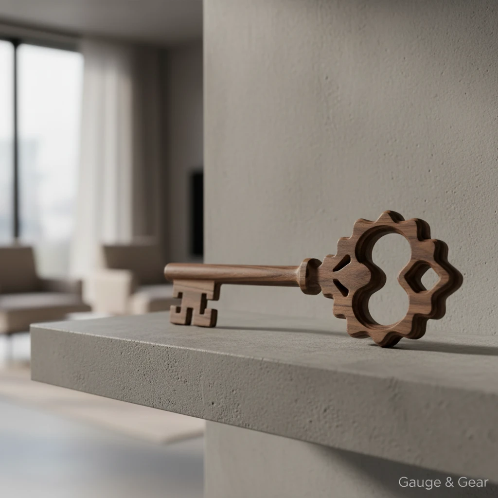 The Skeleton Key wall art