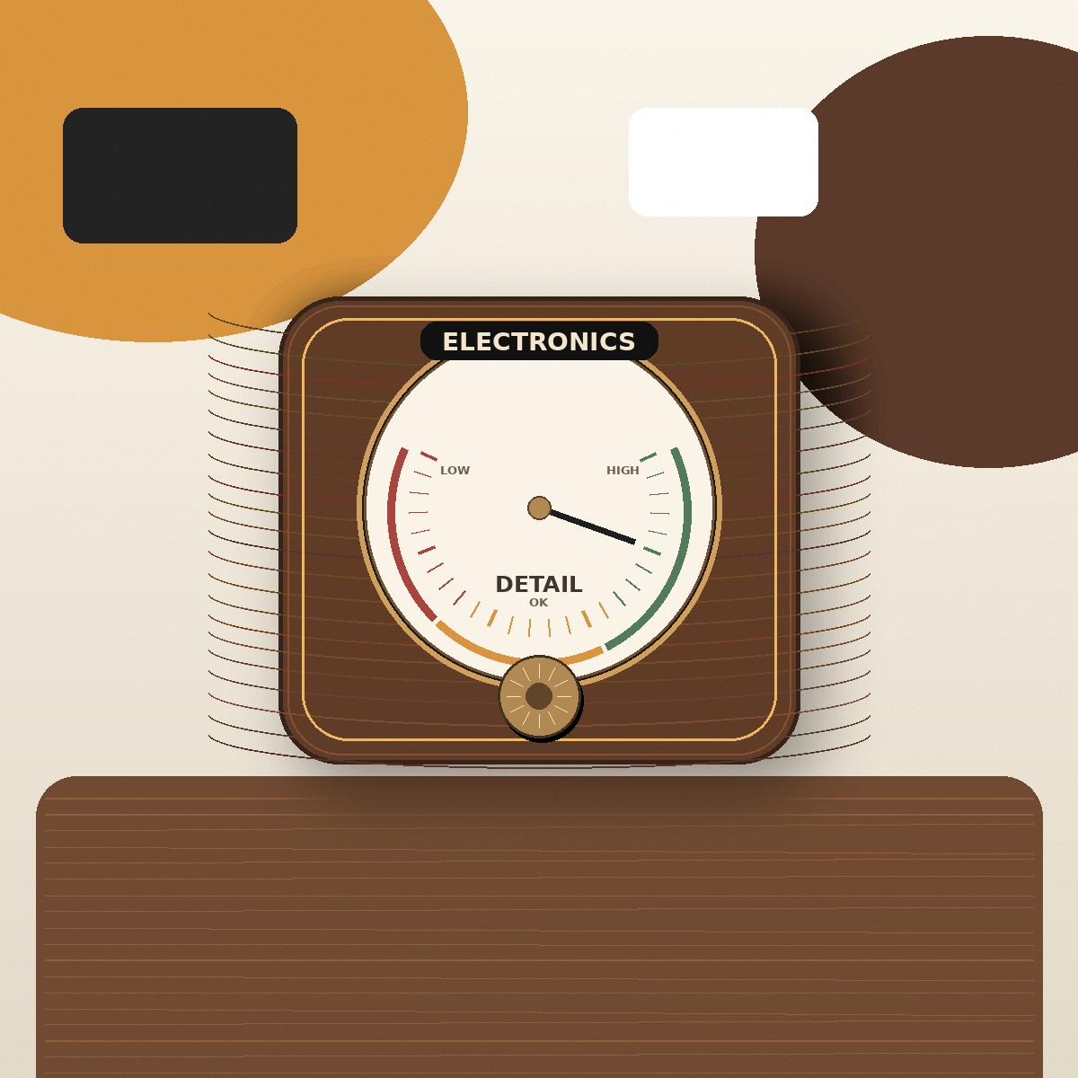 Electronics-inspired gauge assembly image